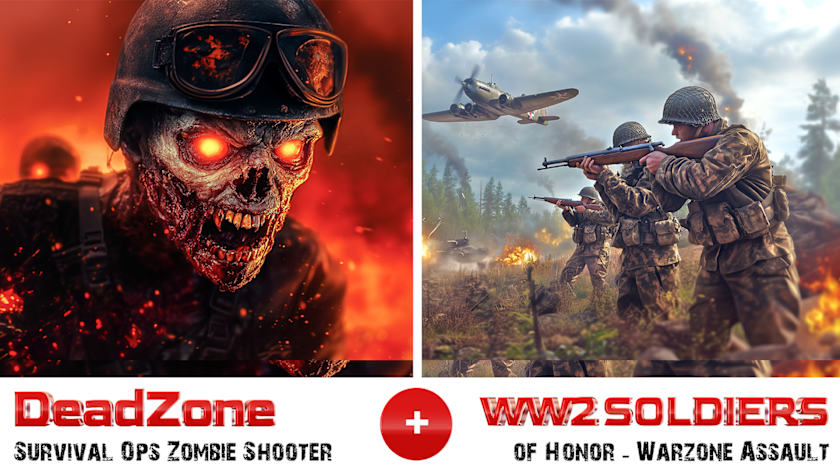 DeadZone: Survival Ops Zombie Shooter & WW2 Soldiers of Honor - Warzone Assault