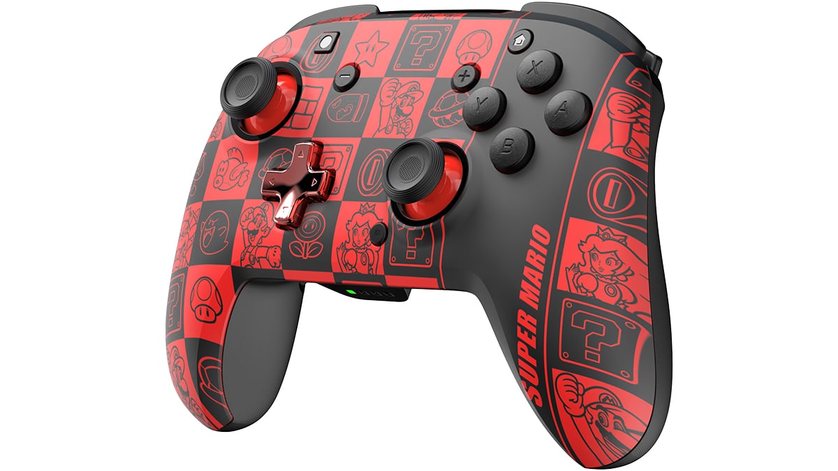 PDP Rematch Wireless Controller Glow: Super Mario Icon — фото 6