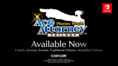 Phoenix Wright: Ace Attorney Trilogy Custom Nintendo Switch 