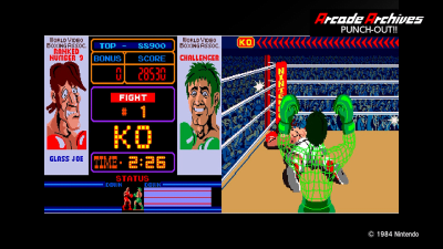 Punch out arcade online outlet