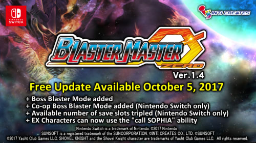 Blaster Master Zero for Nintendo Switch - Nintendo Official Site Blaster Master Zero for Nintendo Switch - Nintendo Official Site