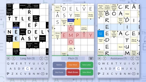 Pure Crosswords - the best Crossword Puzzle Word Game ever!