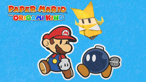 Free Shipping! Paper Mario Origami King- Nintendo Switch