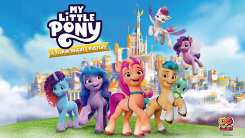 携帯電話ストラップ　モーニンググローリー Little My Pony