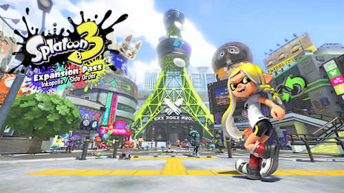 新品未開封 シュリンク付き)Splatoon 3 + 追加コンテンツ - メルカリ