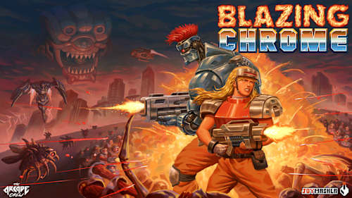 【日本未発売】Blazing Chrome ブレイジングクローム スイッチ Blazing Chrome for Nintendo Switch - Nintendo Official Site