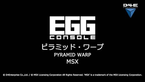 EGGCONSOLE PYRAMID WARP MSX for Nintendo Switch - Nintendo