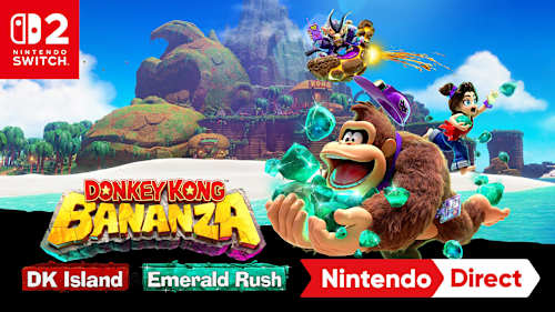Pacote Donkey Kong™ Bananza (jogo + conteúdo extra Ilha DK + Caça