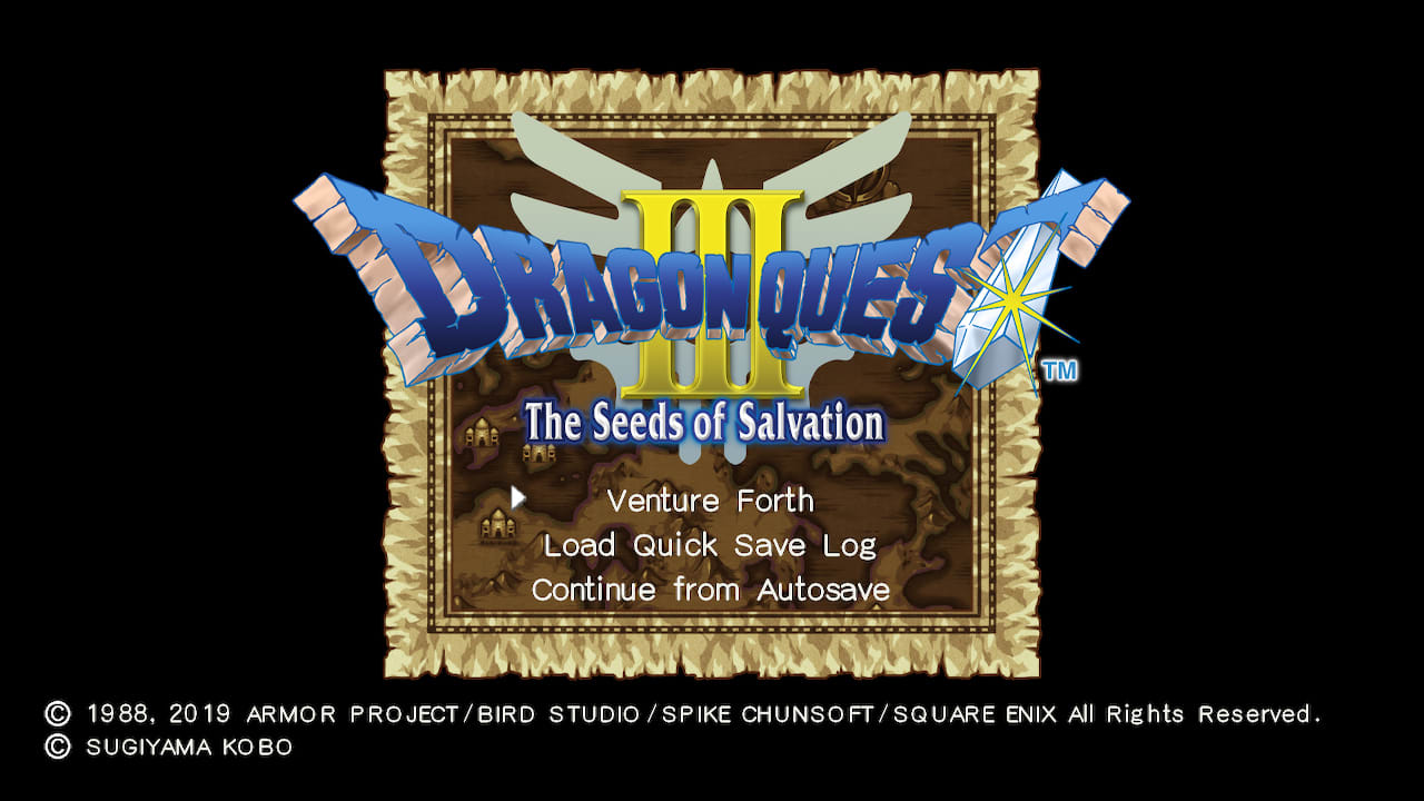 DRAGON QUEST III: The Seeds of Salvation