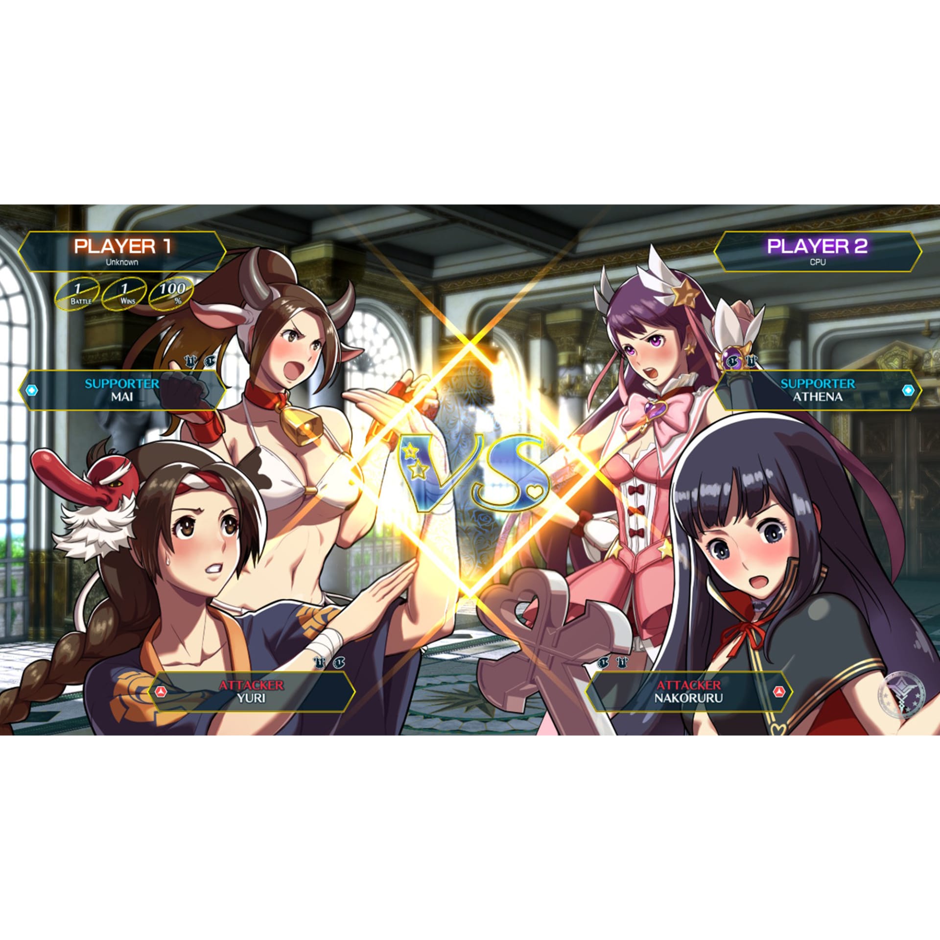 #1. SNK HEROINES ~ Tag Team Frenzy ~ (Nintendo) 由: NIS America