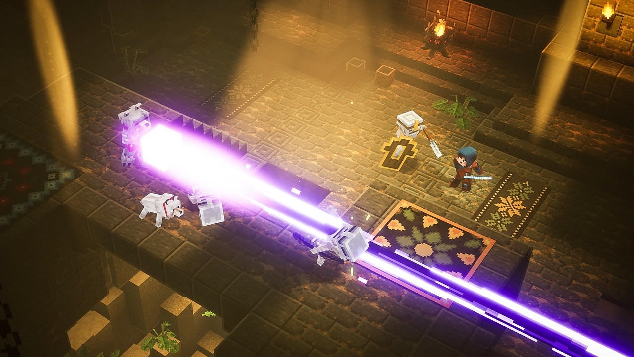 #2. Minecraft Dungeons Ultimate Edition (Nintendo) Podle: Mojang