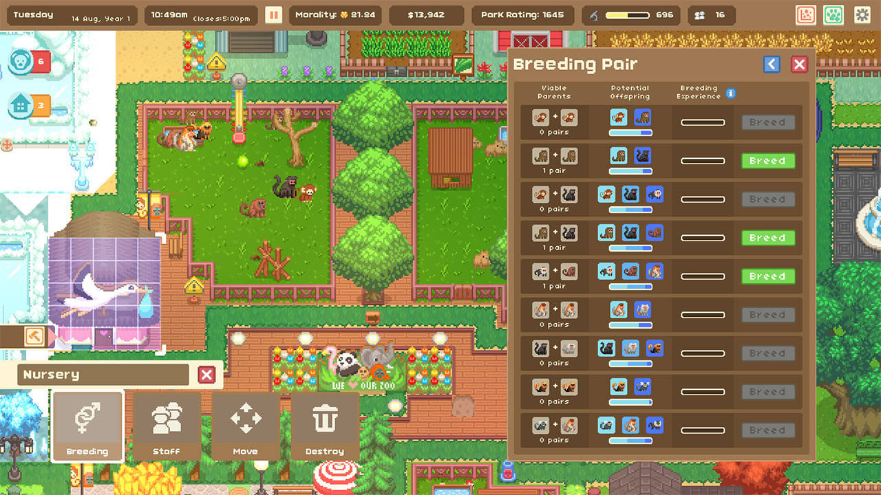 #2. Let's Build a Zoo (Nintendo) Podle: No More Robots