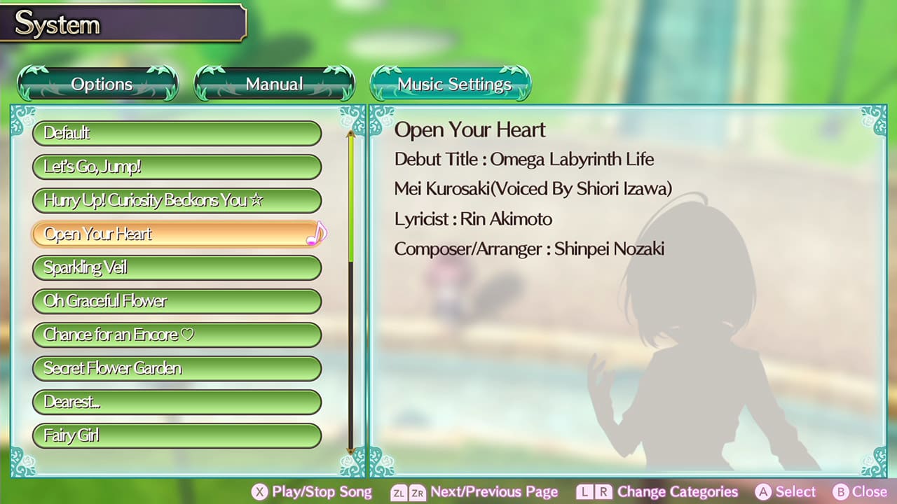 #3. Character Songs "Belles Fleurs" Set of 9 (Nintendo) By: D3PUBLISHER