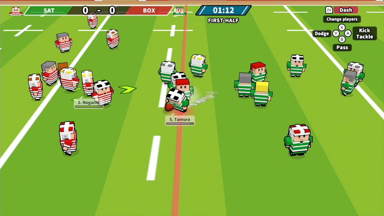 Desktop Rugby + Uniform Pack A Set - Switch - (Nintendo)