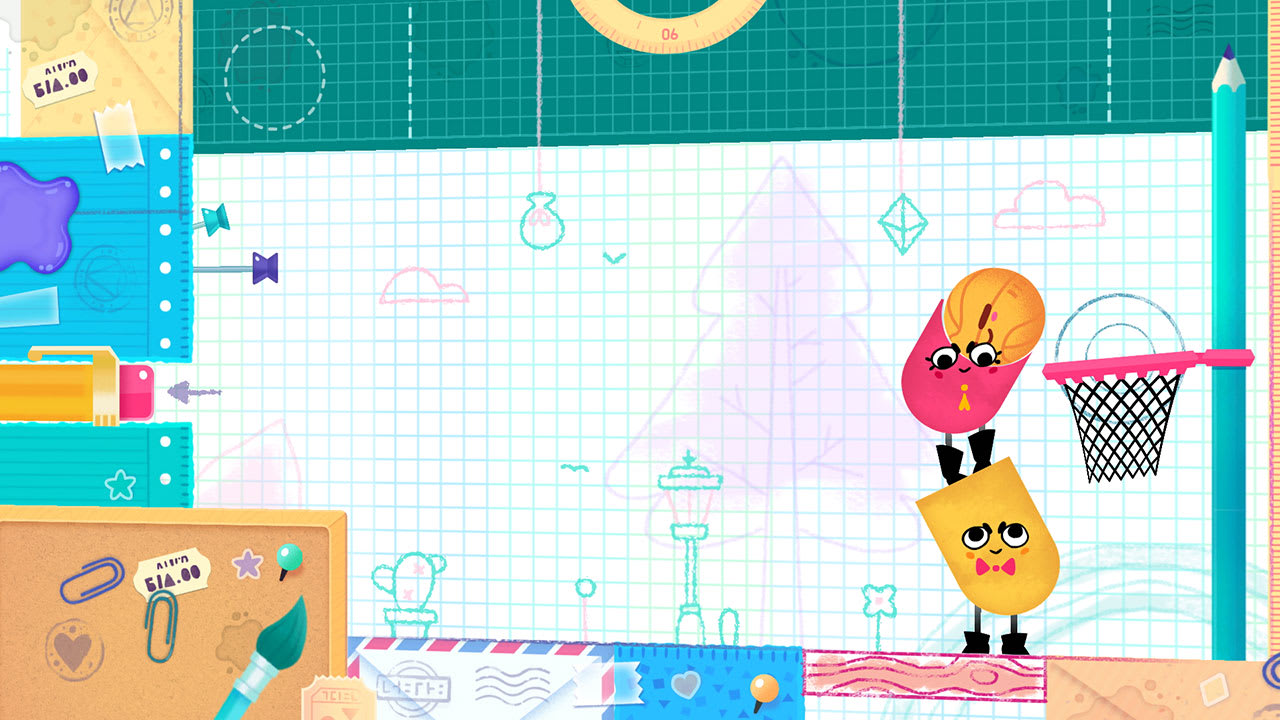#2. Snipperclips™ – Cut it out, together! (Nintendo) By: Nintendo