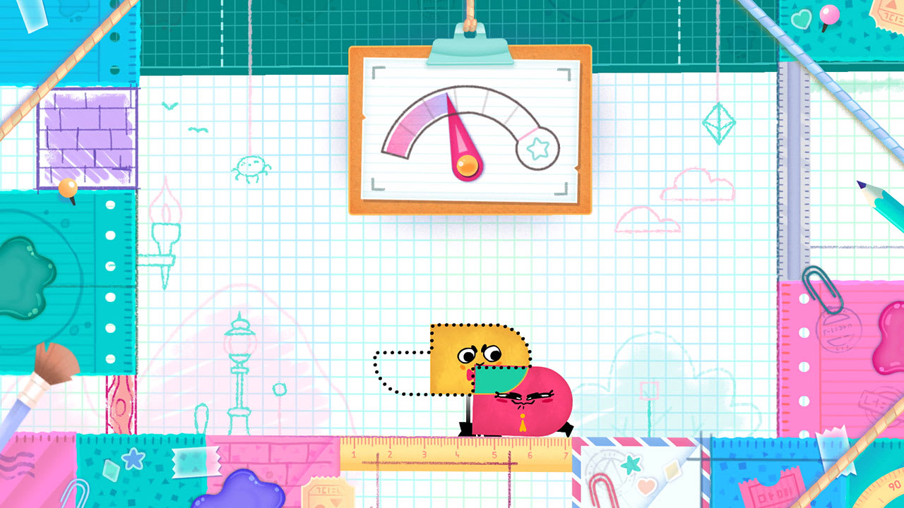 #1. Snipperclips™ – Cut it out, together! (Nintendo) By: Nintendo