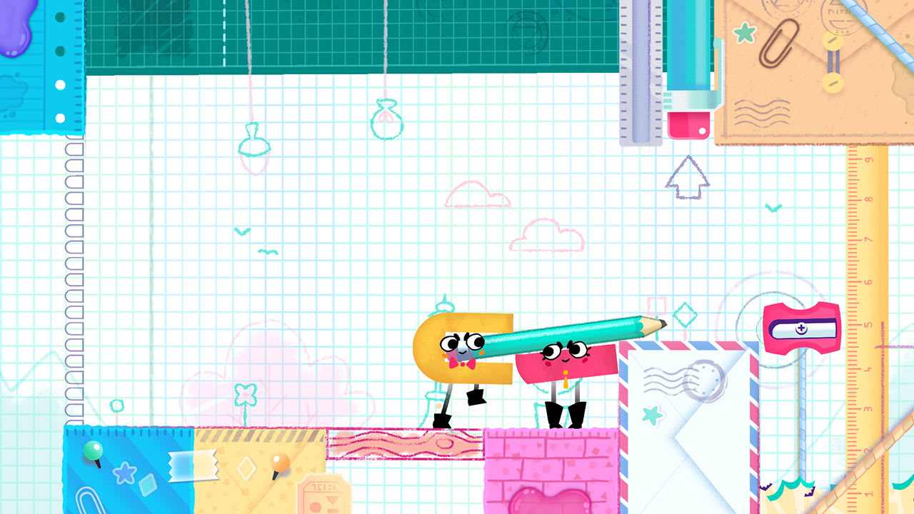 #6. Snipperclips™ – Cut it out, together! (Nintendo) By: Nintendo
