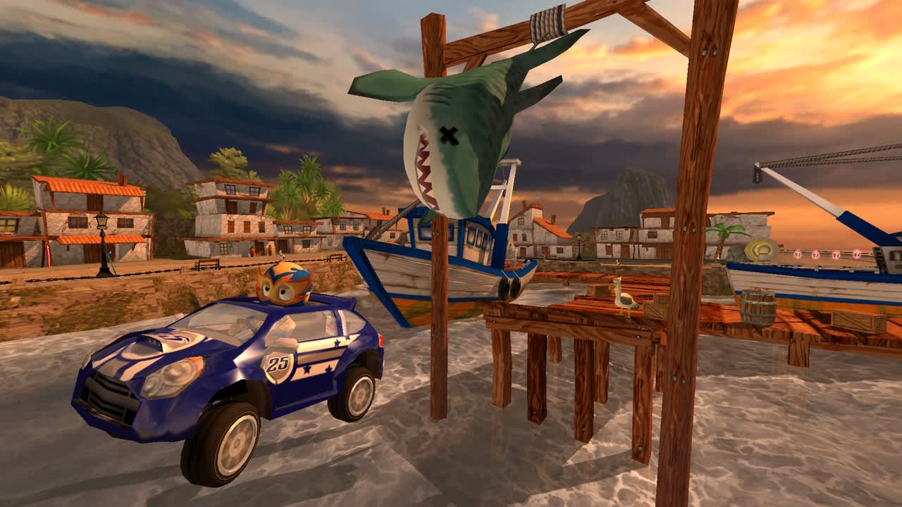 #2. Beach Buggy Racing (Nintendo) Av: Vector Unit