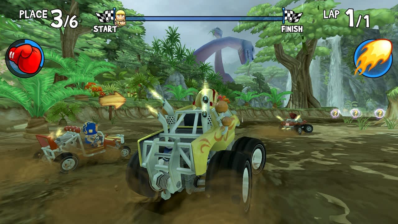 #6. Beach Buggy Racing (Nintendo) Av: Vector Unit