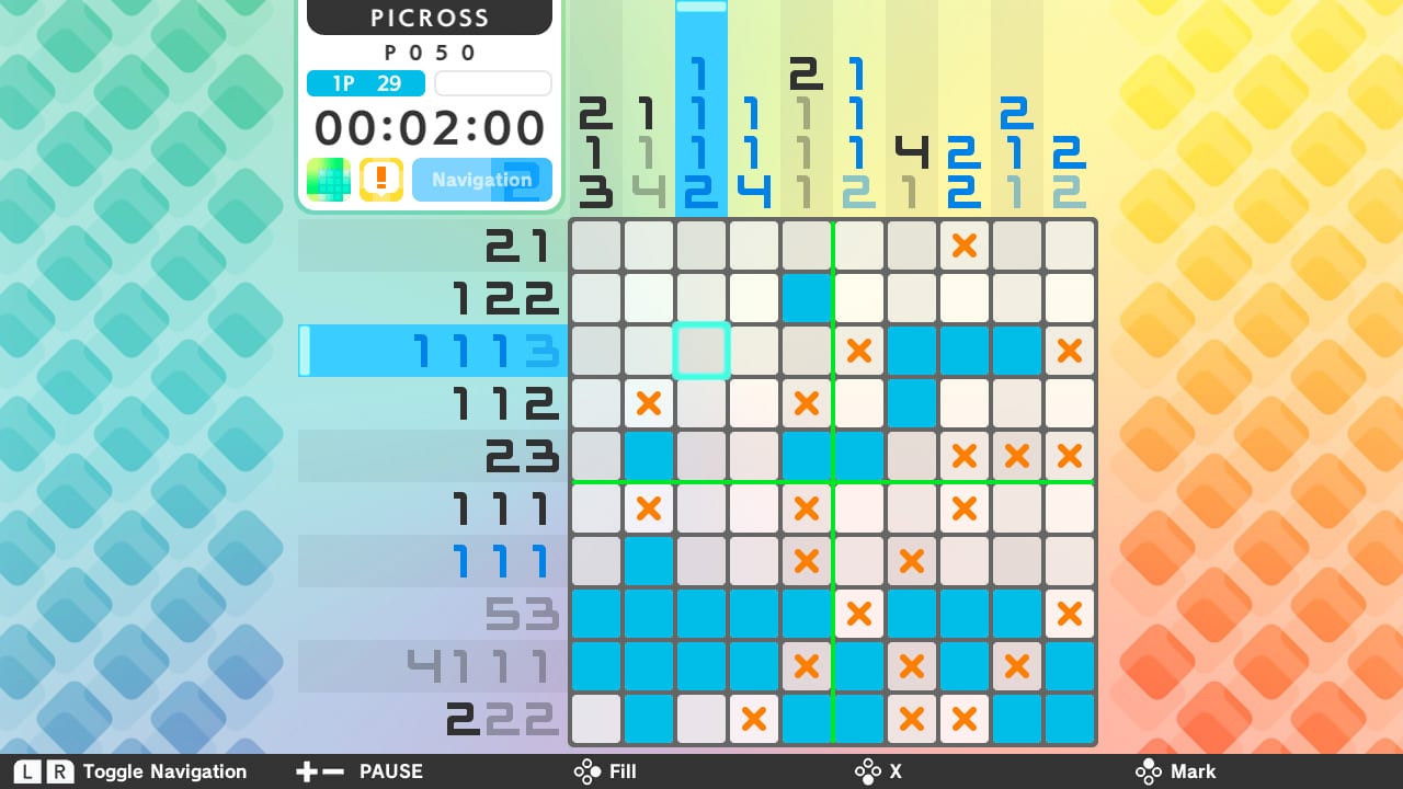 #1. PICROSS S (Nintendo) De: JUPITER