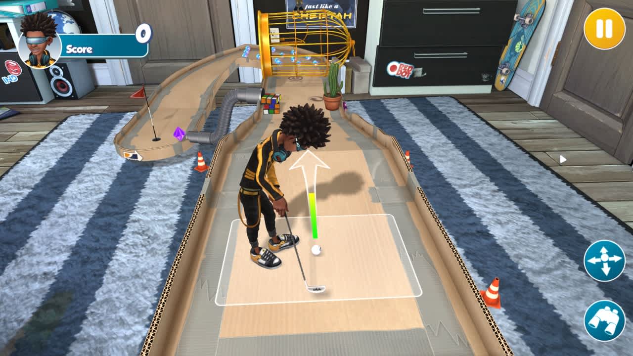 #1. Infinite Minigolf (Nintendo) Podle: Zen Studios