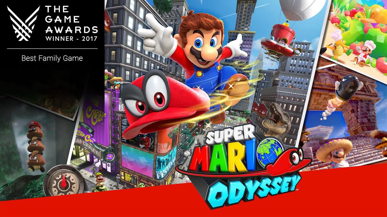 #1. Super Mario Odyssey™ (Nintendo) Por: Nintendo