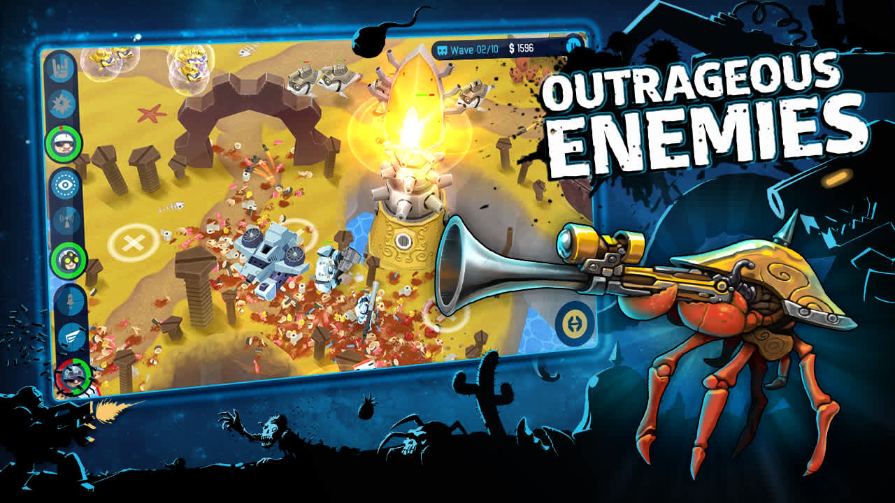 #3. OTTTD: Over The Top Tower Defense (Nintendo) 由: SMG Studio