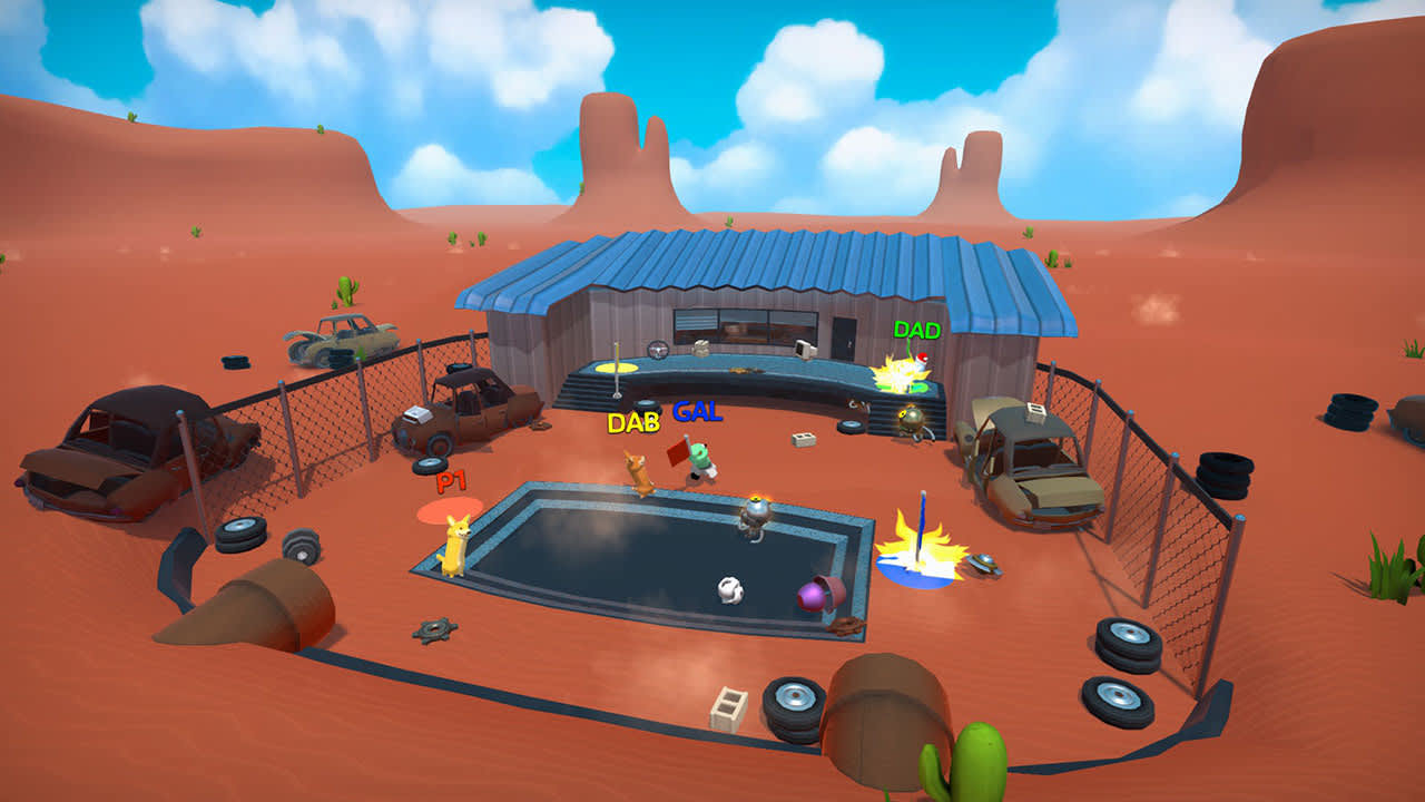 #5. Sausage Sports Club (Nintendo) By: Luckshot Games