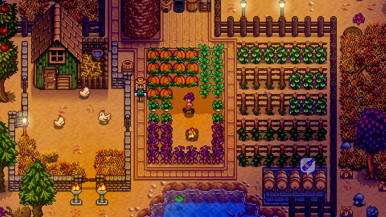 #2. Stardew Valley (Nintendo) By: ConcernedApe