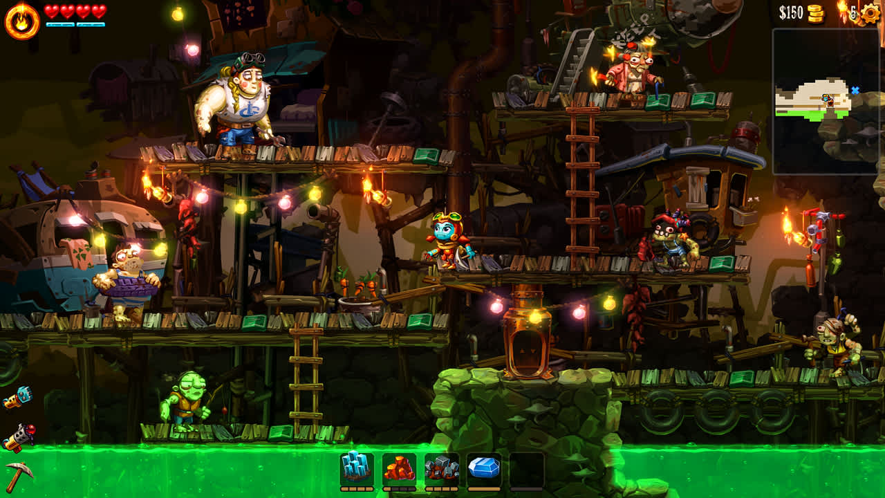 #6. SteamWorld Dig 2 (Nintendo) Ved: Thunderful