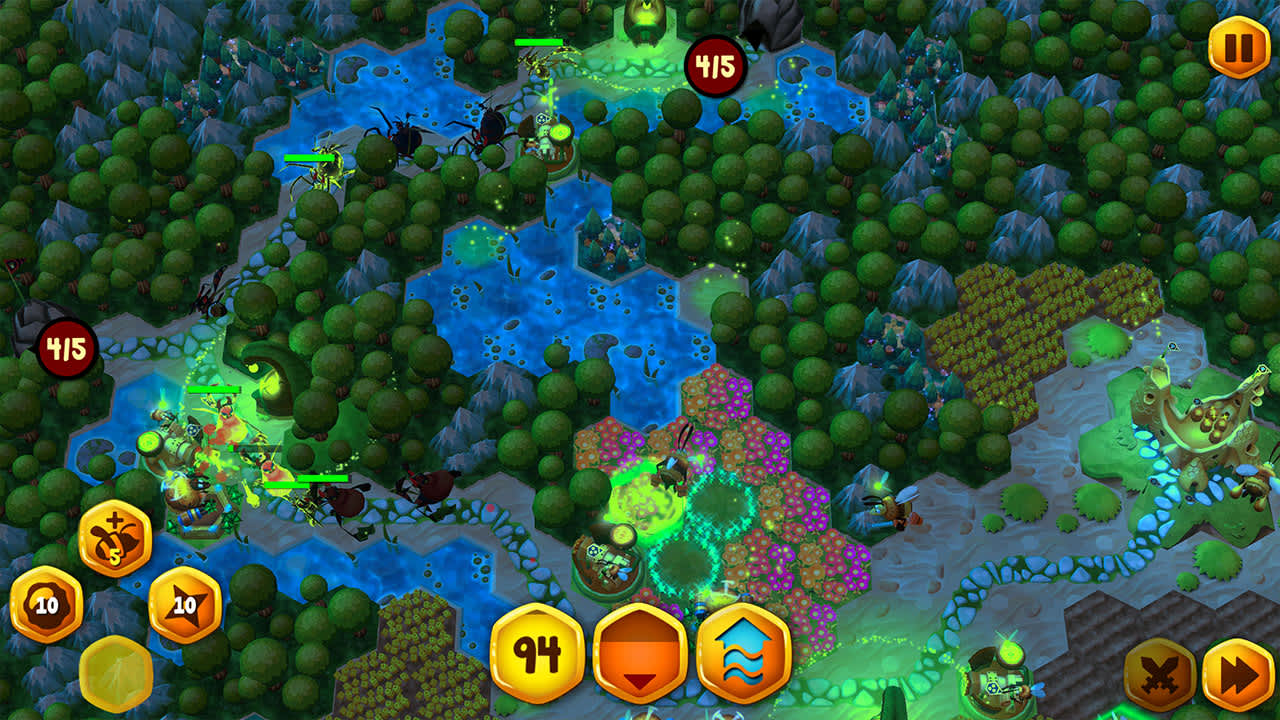 #3. BeeFense BeeMastered (Nintendo) 게시자: ByteRockers Games