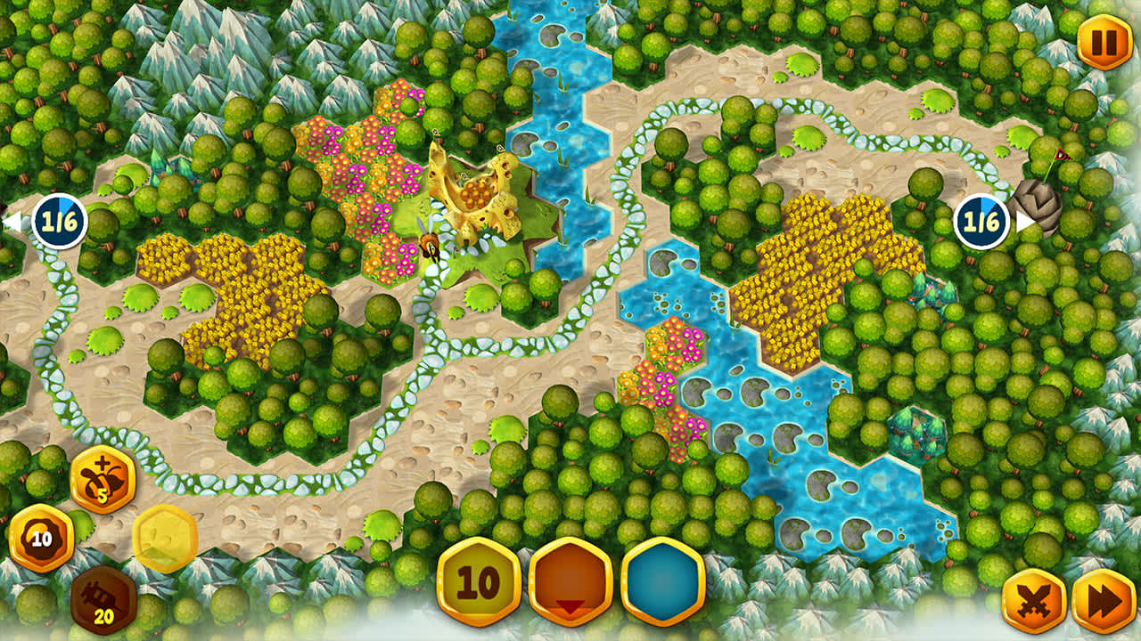 #2. BeeFense BeeMastered (Nintendo) 게시자: ByteRockers Games