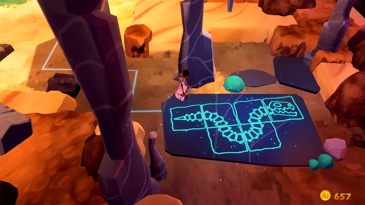 #1. Fossil Hunters (Nintendo) โดย: Smiling Buddha Games, LLC