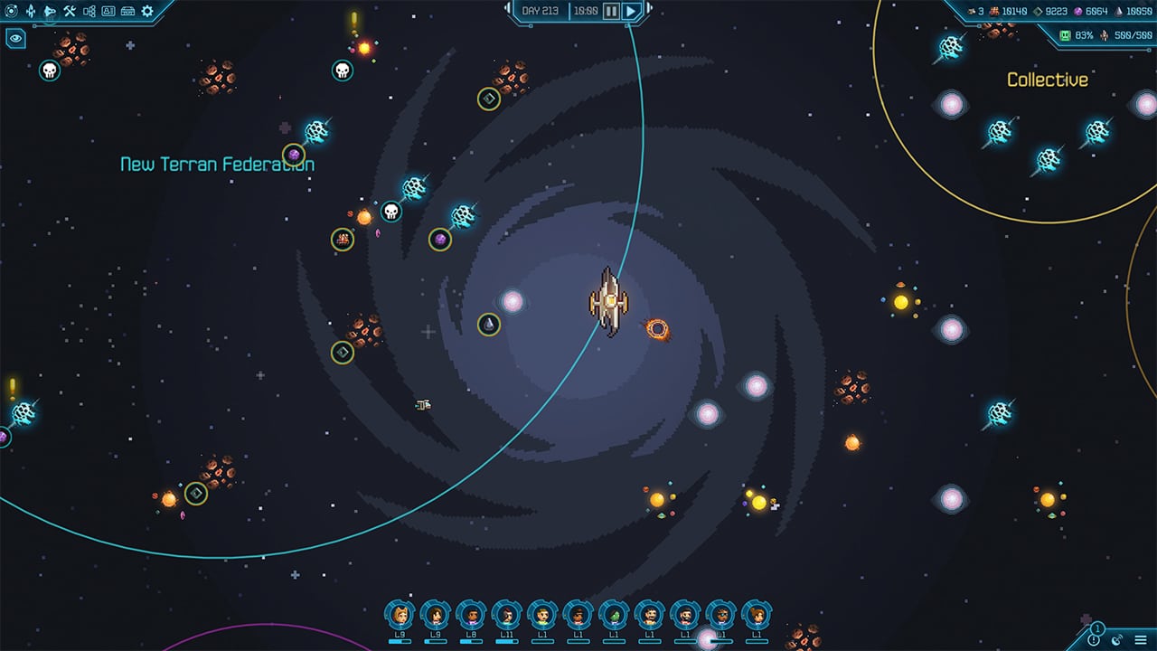 #6. Halcyon 6: Starbase Commander (Nintendo) Von: Smiling Buddha Games, LLC