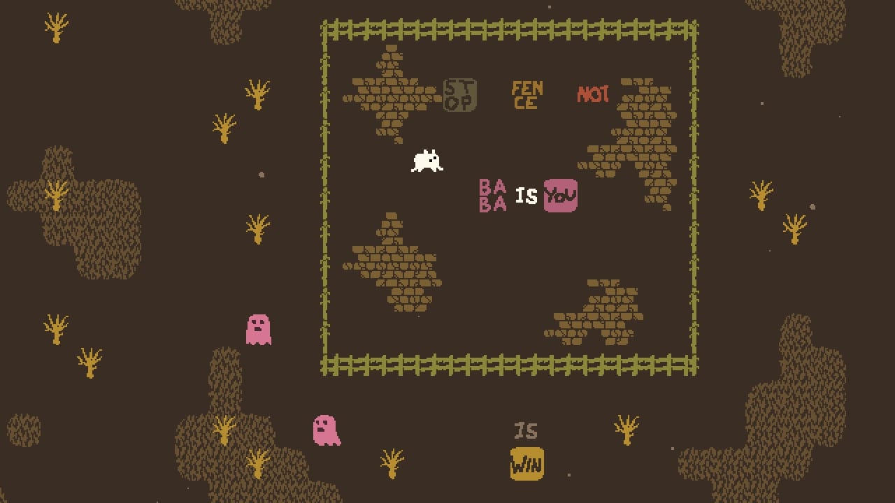 #5. Baba Is You (Nintendo) Ved: Hempuli