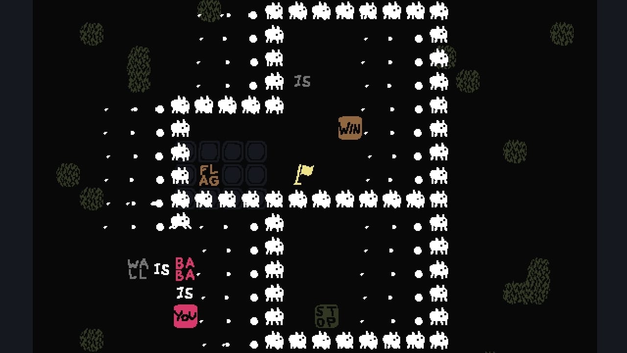 #6. Baba Is You (Nintendo) Ved: Hempuli