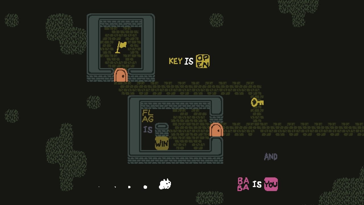 #3. Baba Is You (Nintendo) Ved: Hempuli