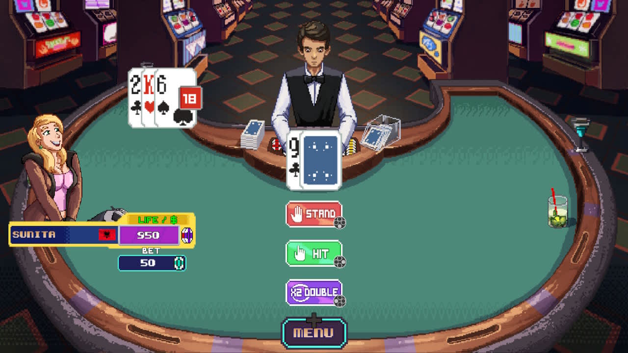 #6. Super Blackjack Battle 2 Turbo Edition - The Card Warriors (Nintendo) Podle: Headup Games