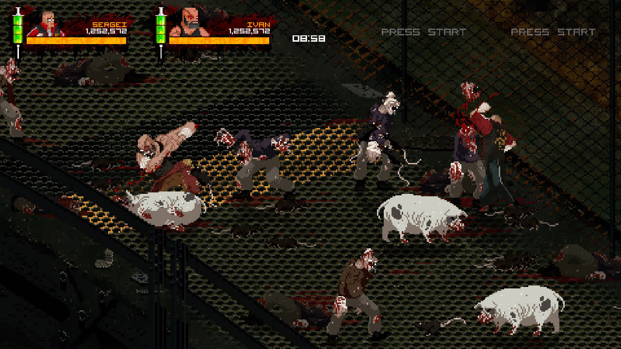 #6. Mother Russia Bleeds (Nintendo) Przez: Devolver Digital