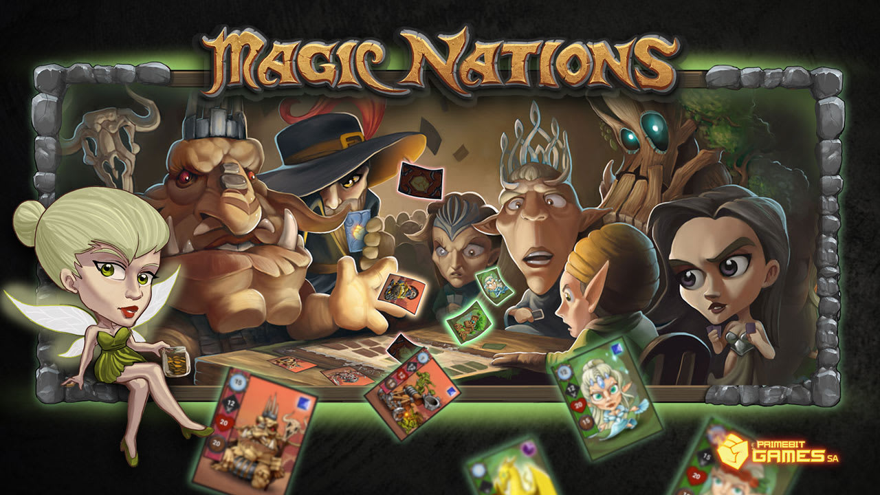 #1. Magic Nations: Strategy Card Game (Nintendo) Ved: PrimeBit Games