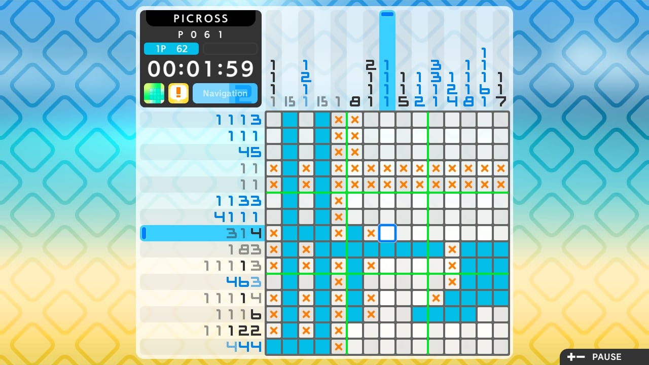 #2. PICROSS S2 (Nintendo) Podle: JUPITER