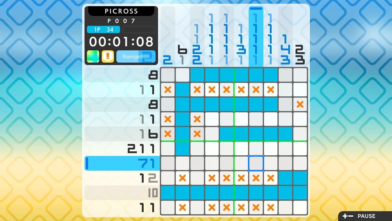 #1. PICROSS S2 (Nintendo) Podle: JUPITER
