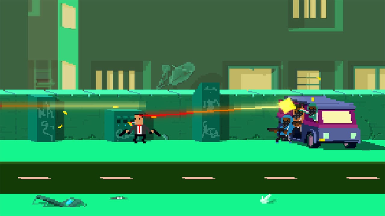 #2. NOT A HERO: SUPER SNAZZY EDITION (Nintendo) 由: Devolver Digital
