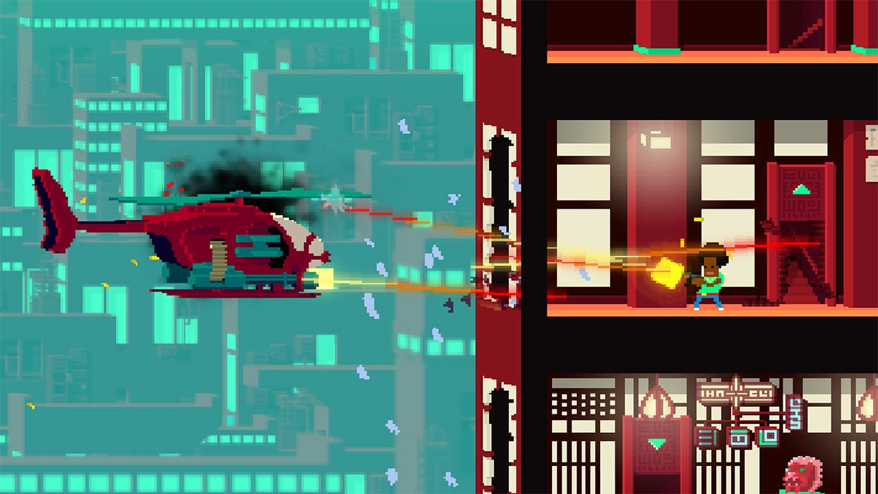 #3. NOT A HERO: SUPER SNAZZY EDITION (Nintendo) 由: Devolver Digital