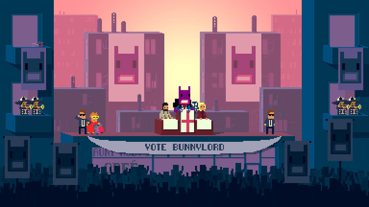 #1. NOT A HERO: SUPER SNAZZY EDITION (Nintendo) 由: Devolver Digital