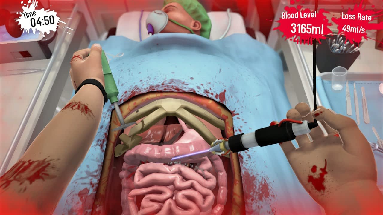 #2. Surgeon Simulator CPR (Nintendo) 由: Atari