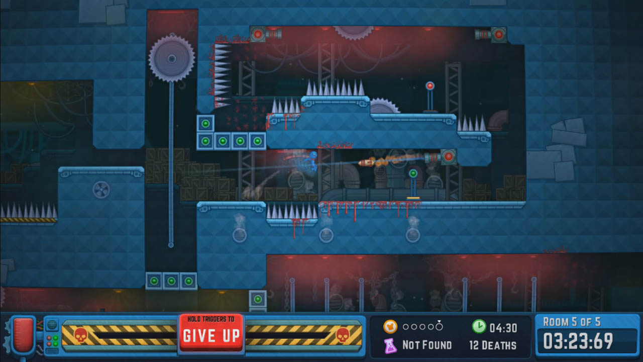 #5. Never Give Up (Nintendo) Podle: Armor Games Studios