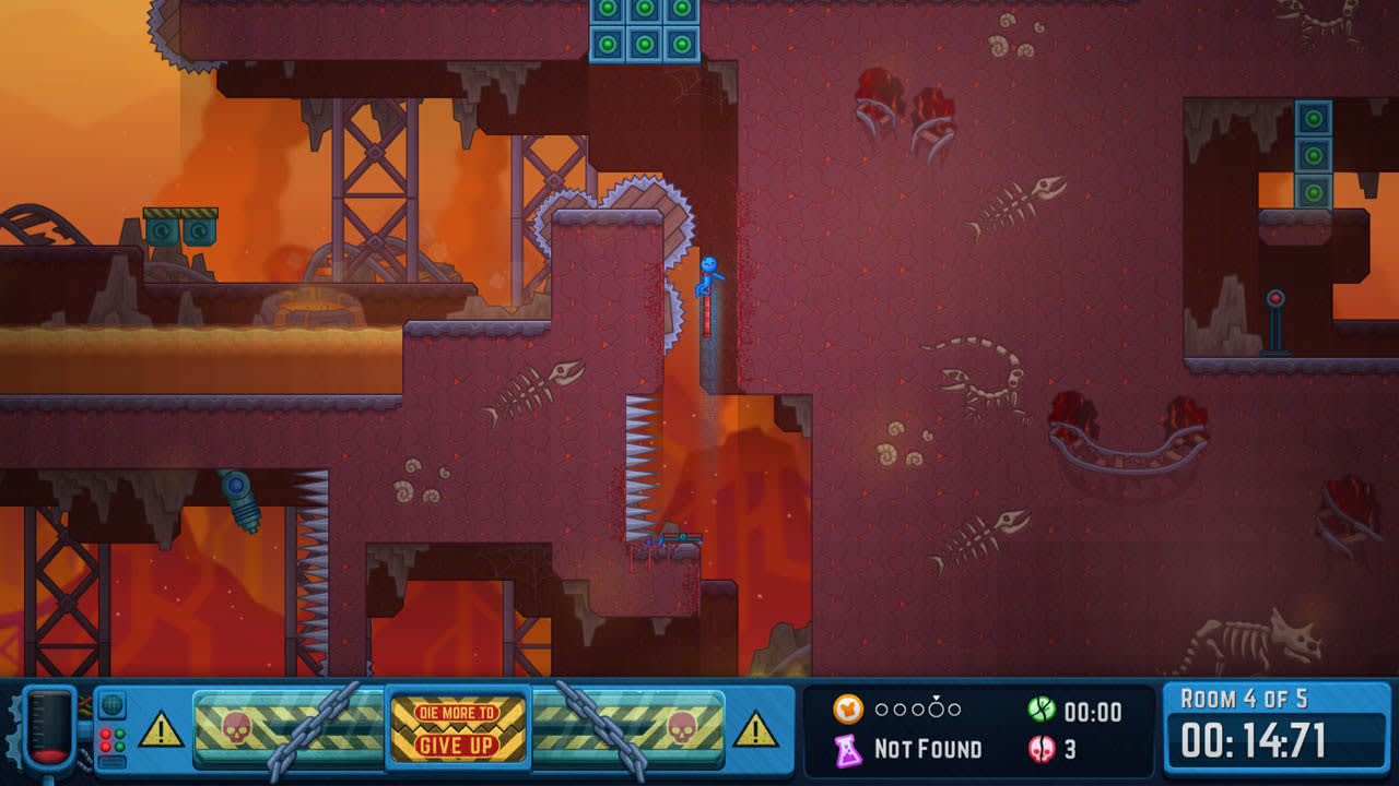 #1. Never Give Up (Nintendo) Podle: Armor Games Studios