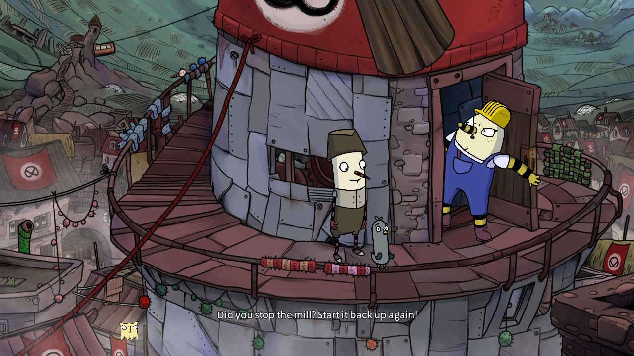 #3. The Inner World - The Last Wind Monk (Nintendo) 게시자: Headup Games