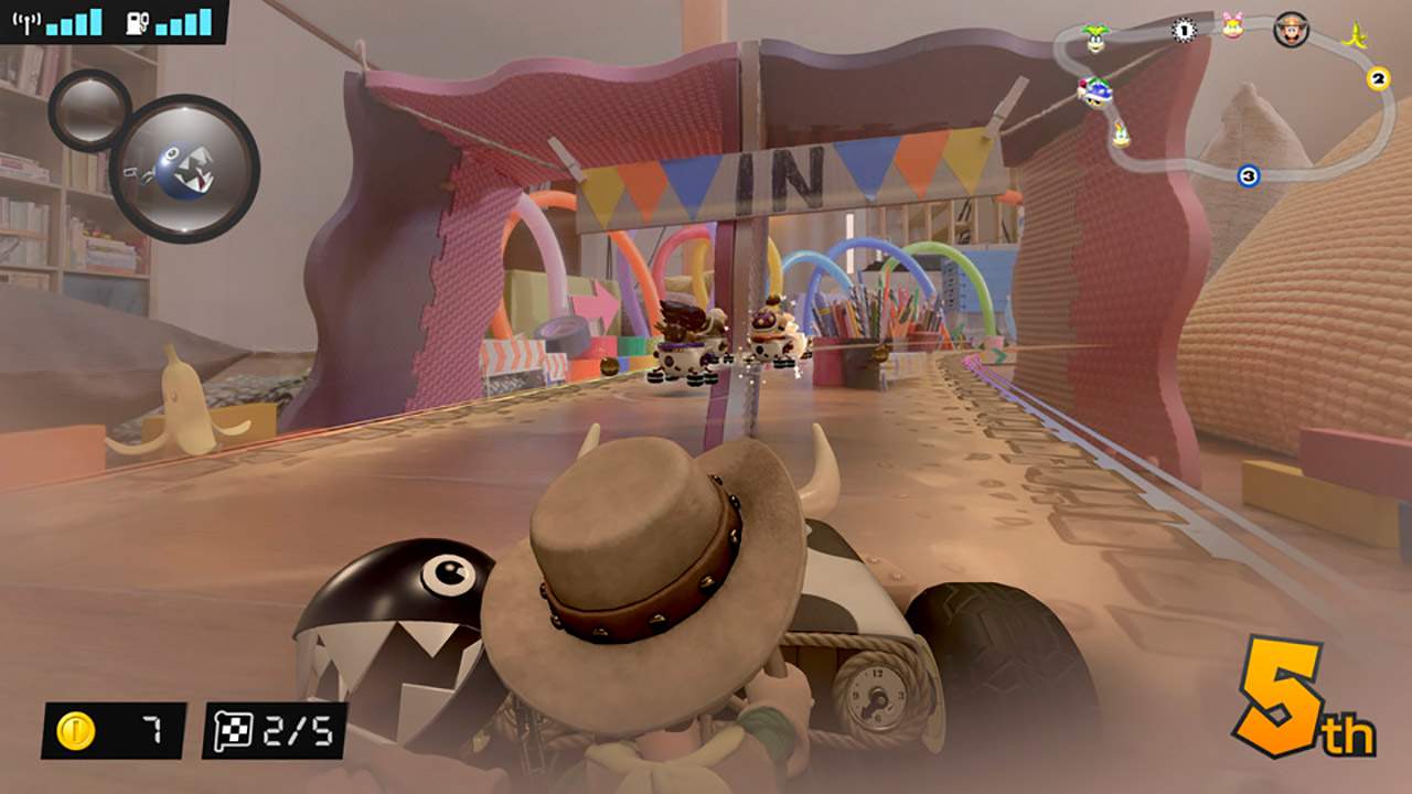 #5. Mario Kart Live: Home Circuit™ (Nintendo) By: Nintendo